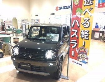 ハスラーワンダラー　展示車来ました！！